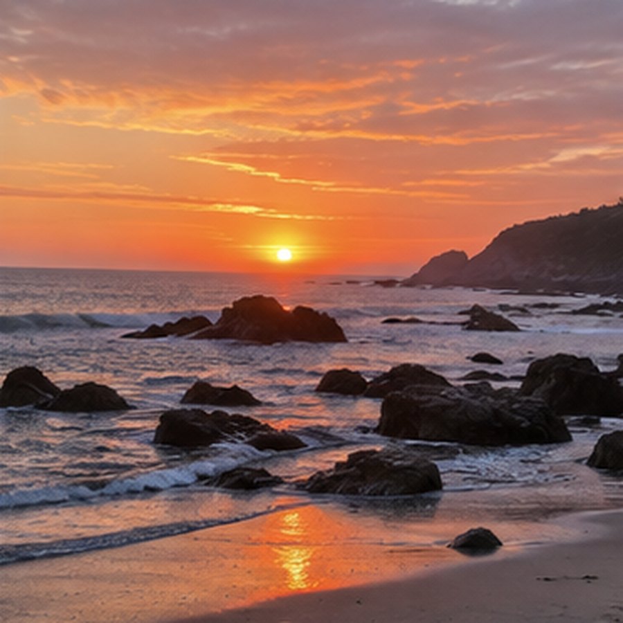 Local scenery illustrating Coastal Light